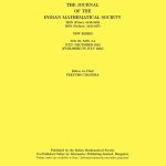 The Journal of the Indian Mathematical Society